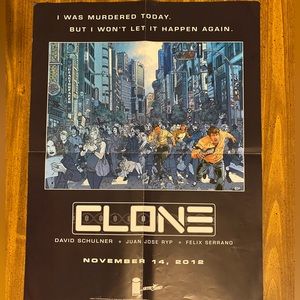 2012 Clone Image Comics Promotional Comic Book Poster.